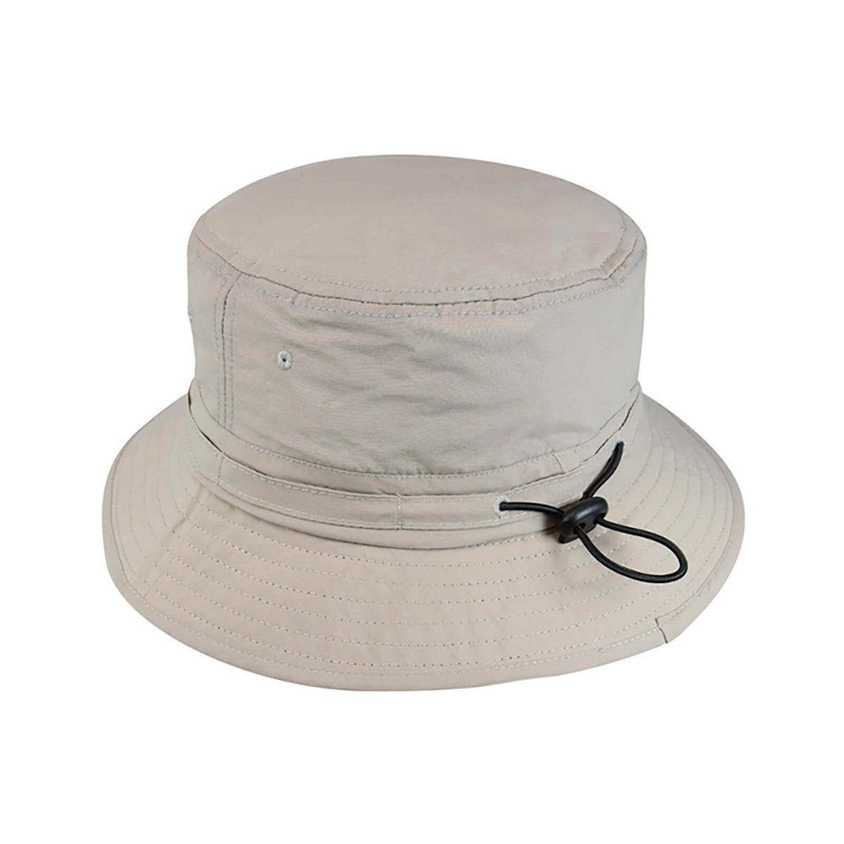 Fiebig Fischerhut uni mit Tunnelzug Beige