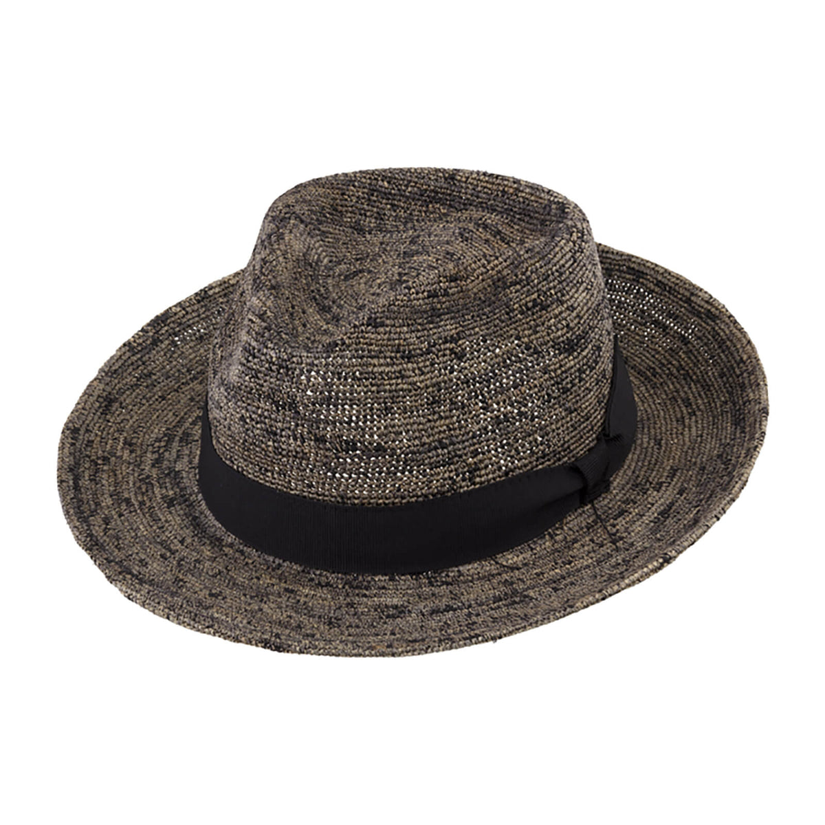 Fiebig Strohhut Traveller Raffia melange Taupe