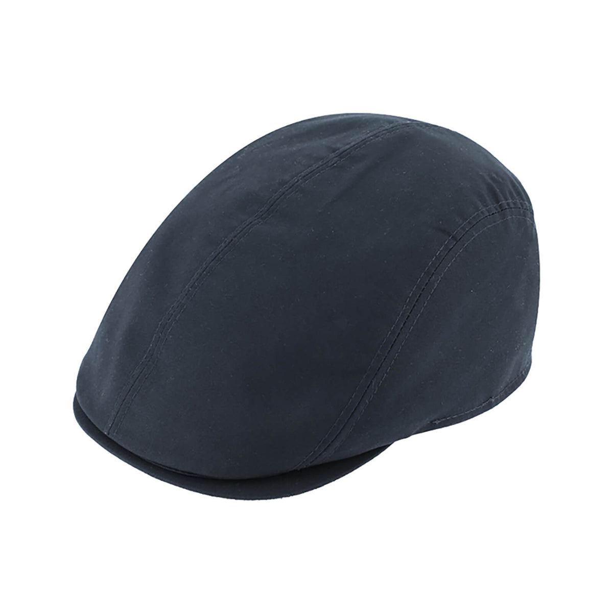 Fiebig Flatcap Baumwolle uni wasserabweisend Marineblau