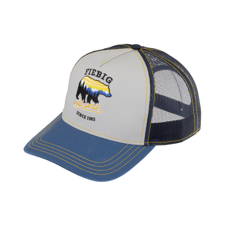 Truckercap Fiebig Wild Spirit Jeansblau