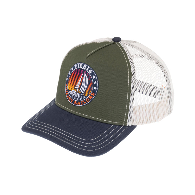 Truckercap Fiebig Sunset Sailors Graublau