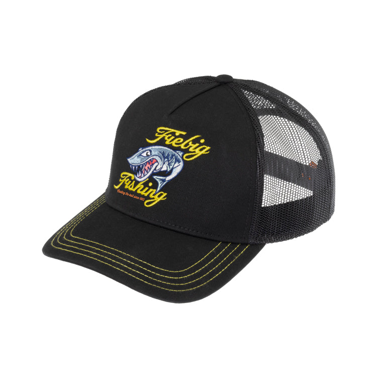 Truckercap Fiebig Fishing Schwarz