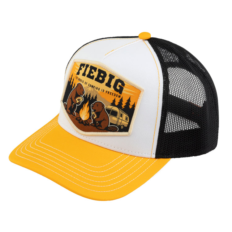 Truckercap Fiebig Magic of Camping Sonnengelb