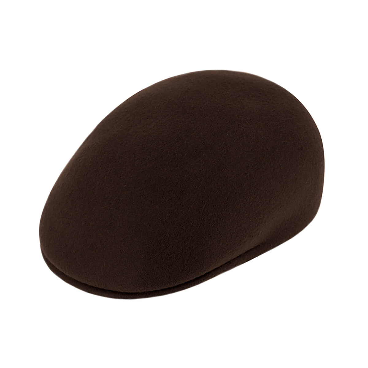 Fiebig Flatcap Wollfilz Schwarz