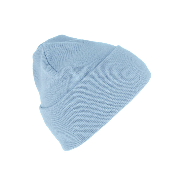 Fiebig Strickmütze Beanie recycelt – Hellblau