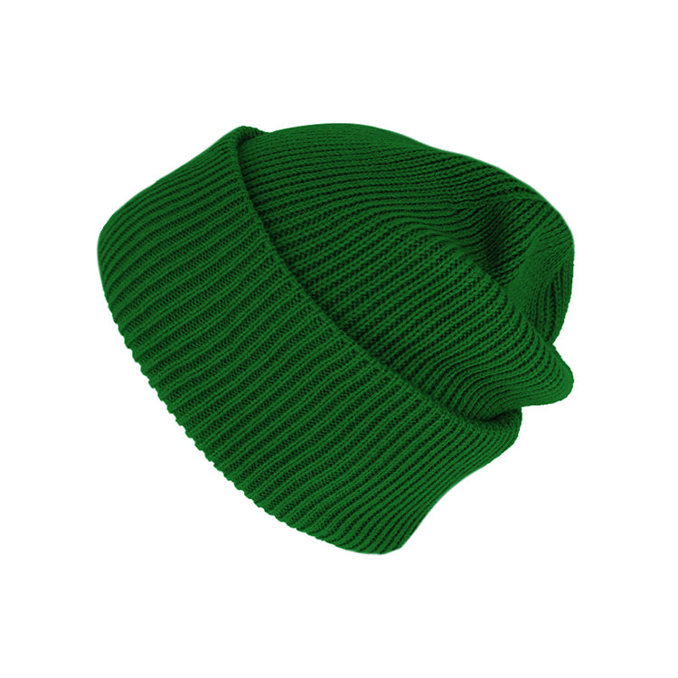 Fiebig Strickmütze Beanie recycelt – Tannengrün