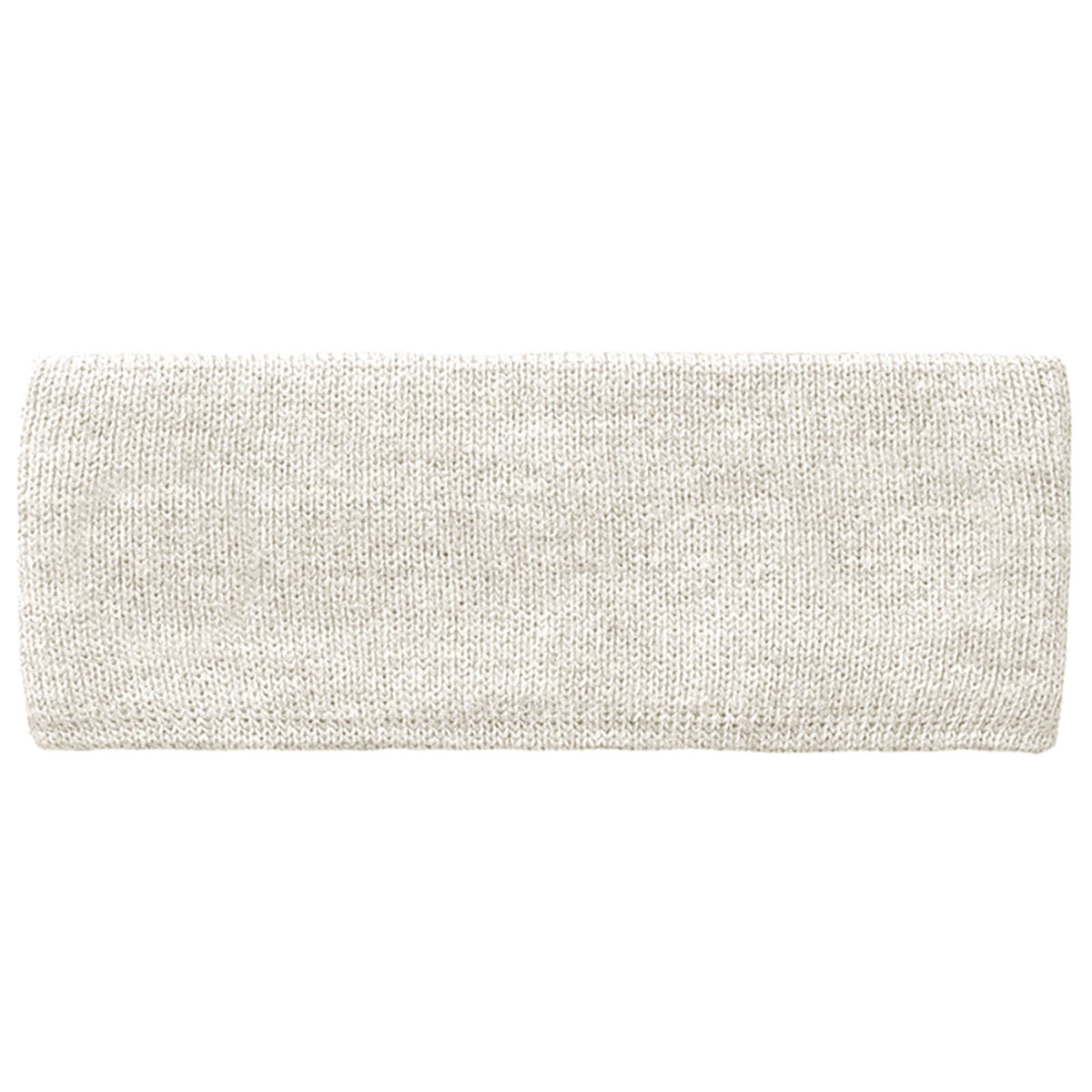 Fiebig Strickstirnband uni mit Baumwollfutter