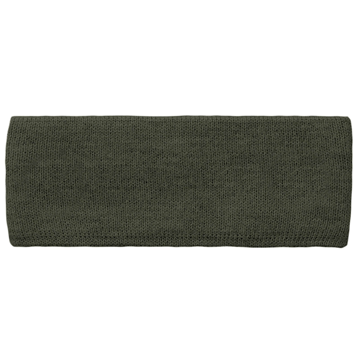 Fiebig Strickstirnband uni mit Baumwollfutter