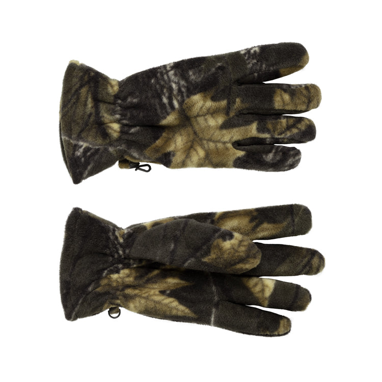 Fiebig Fleecehandschuhe Camouflage Olivgrün