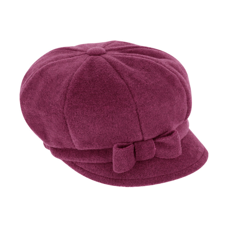 Fiebig Ballonkappe Fleece uni Pink
