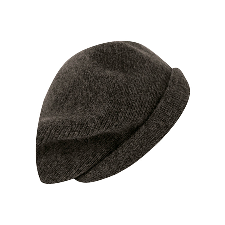 Fiebig Strickbaske Wolle uni – Braun