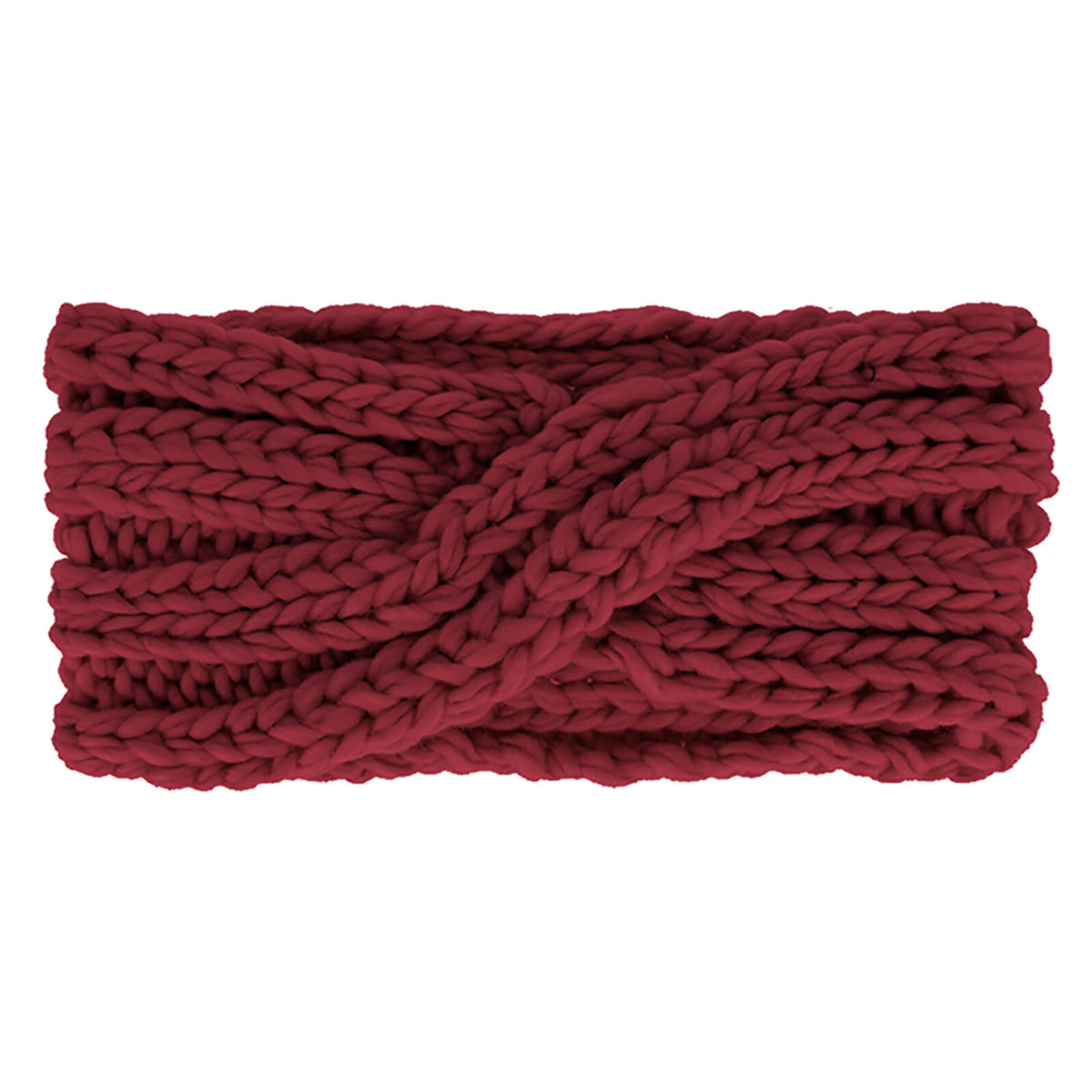 Fiebig Strickstirnband uni