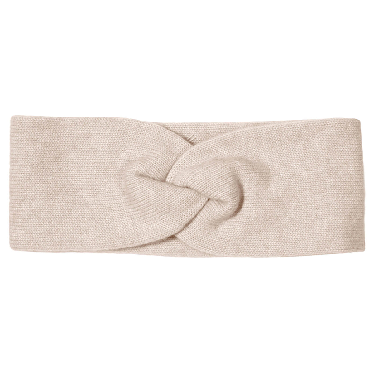 Fiebig Strickstirnband Kaschmir uni