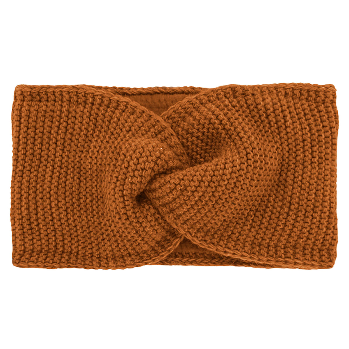 Fiebig Strickstirnband Wolle uni gedreht