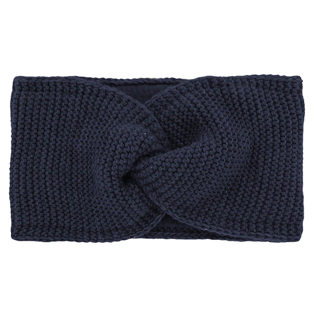 Fiebig Strickstirnband Wolle uni gedreht