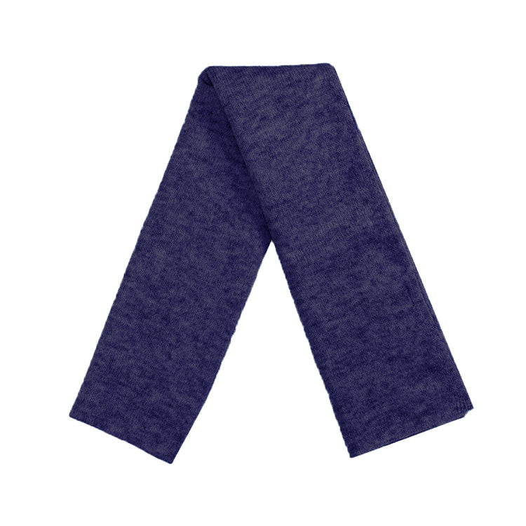 Fiebig Schal Kaschmir uni – Marineblau