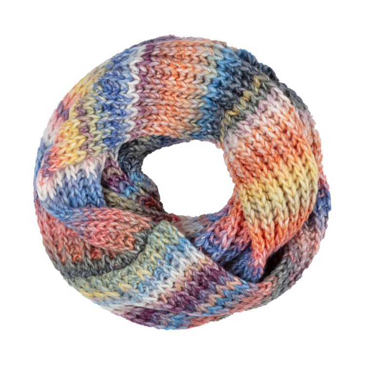 Fiebig Strick Loop melange – Bunt