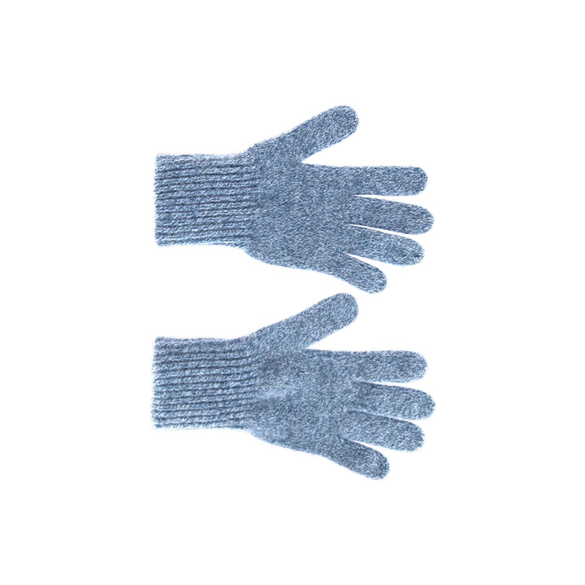 Fiebig Handschuhe Wolle Feinstrick melange