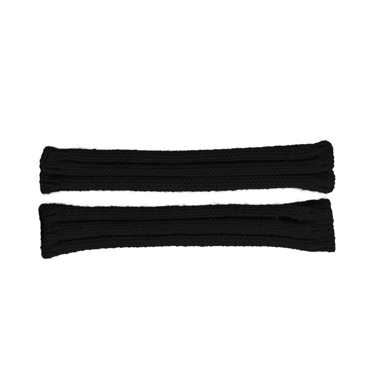 Fiebig Strickarmstulpen uni – Schwarz