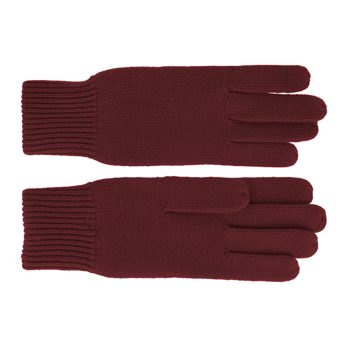 Fiebig Strickhandschuhe uni Merinowolle Wollsiegel