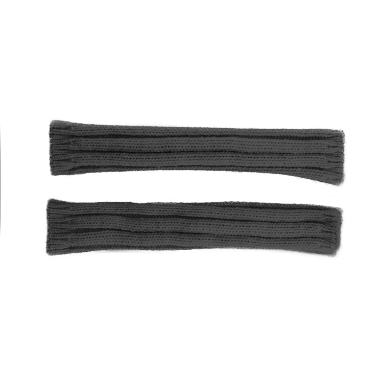 Fiebig Strickbeinstulpen uni – Anthrazit