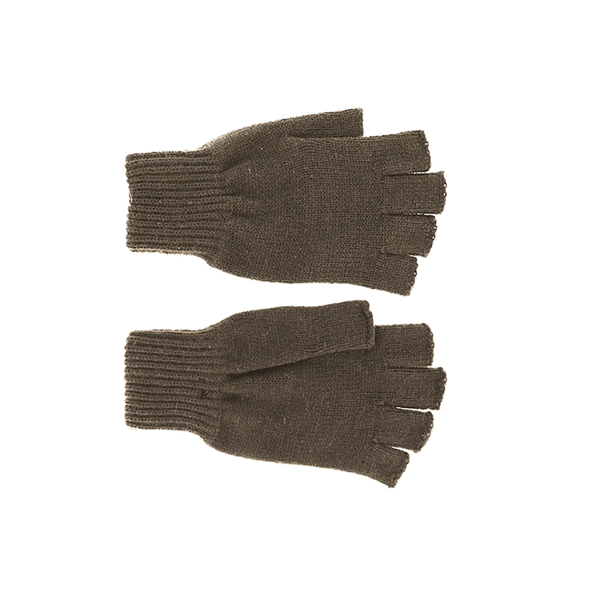 Fiebig Strickhandschuhe uni ohne Fingerspitzen