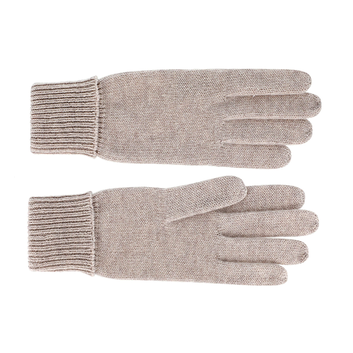 Fiebig Strickhandschuhe Kaschmir uni