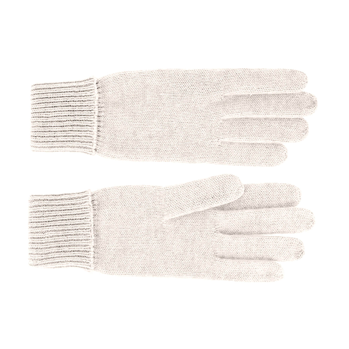 Fiebig Strickhandschuhe Kaschmir uni
