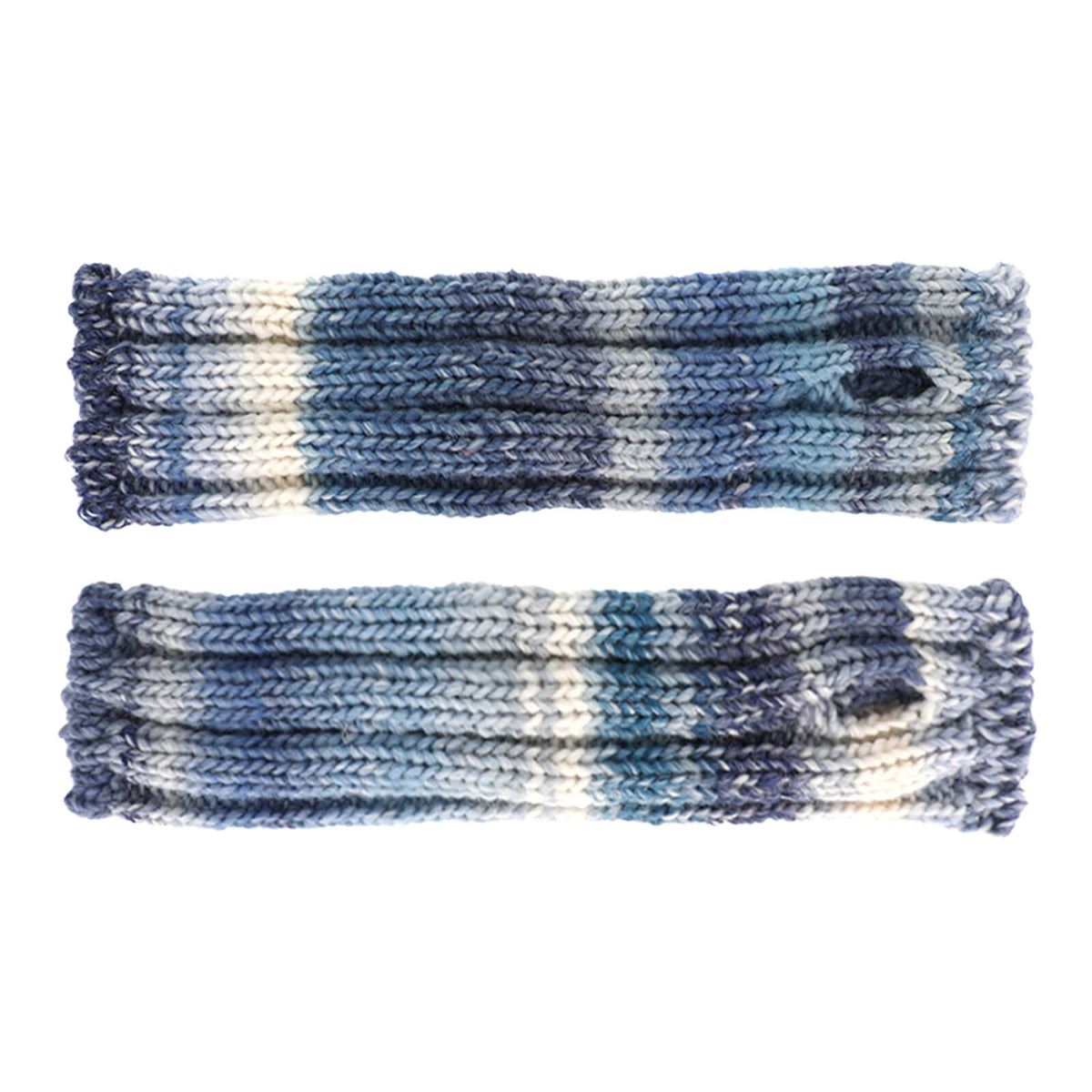 Fiebig Strickarmstulpen melange mit Daumenloch