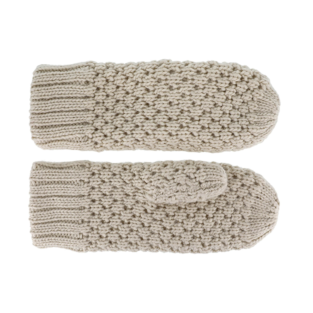 Fiebig Strickfäustlinge uni