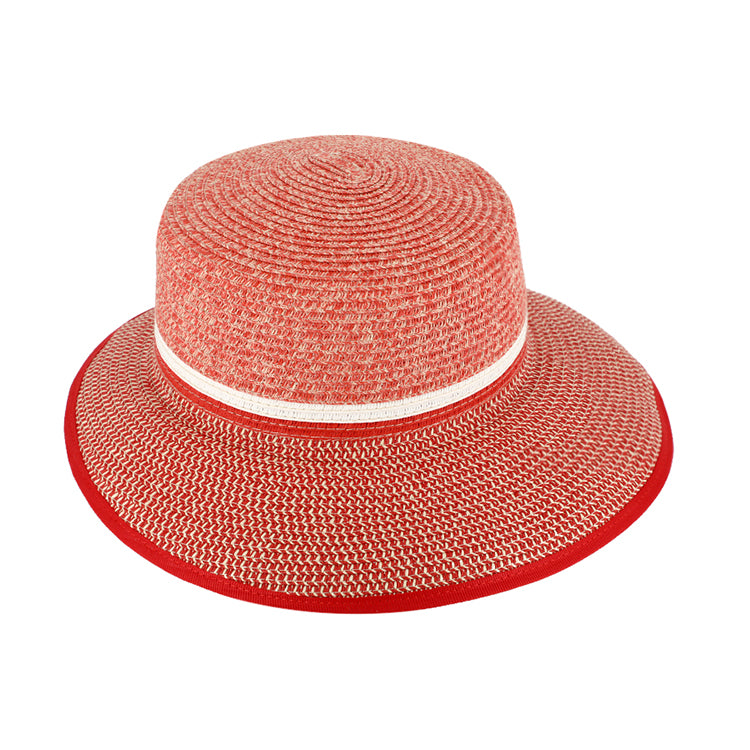 Fiebig Papierhut Schute melange Rot