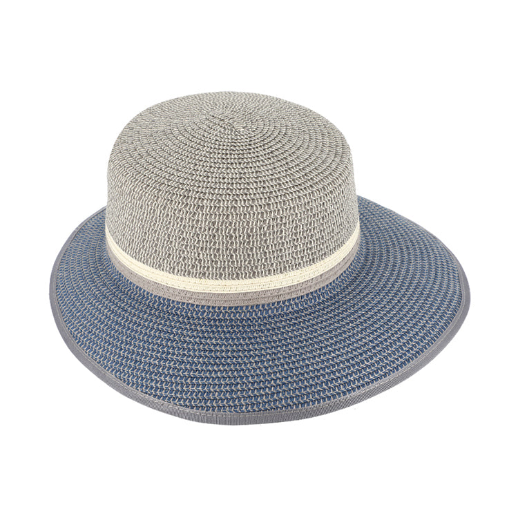 Fiebig Papierhut Schute melange Jeansblau