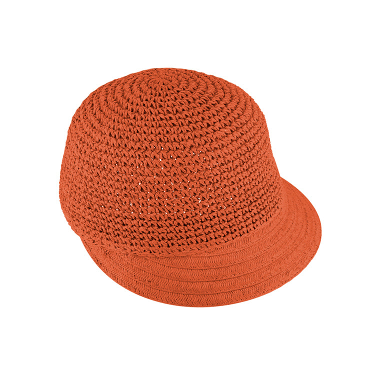Fiebig Schirmkappe Papier Crochet uni – Gesamtansicht