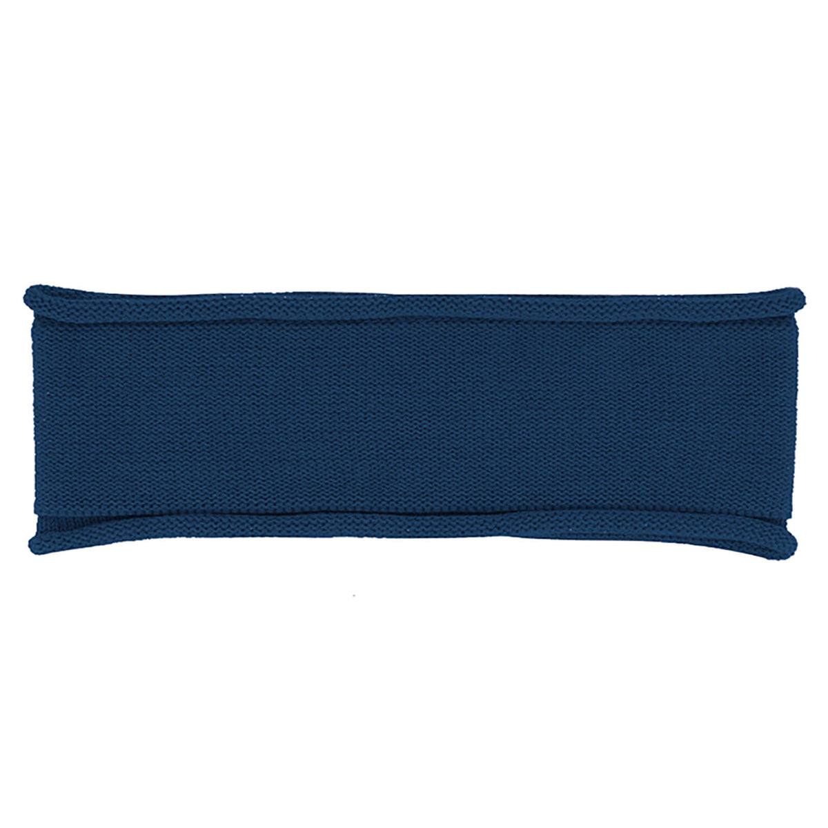 Fiebig Strickstirnband uni Rollrand GOTS