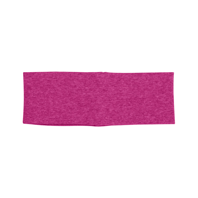 Fiebig Jersey-Stirnband zweilagig uni GOTS – Pink