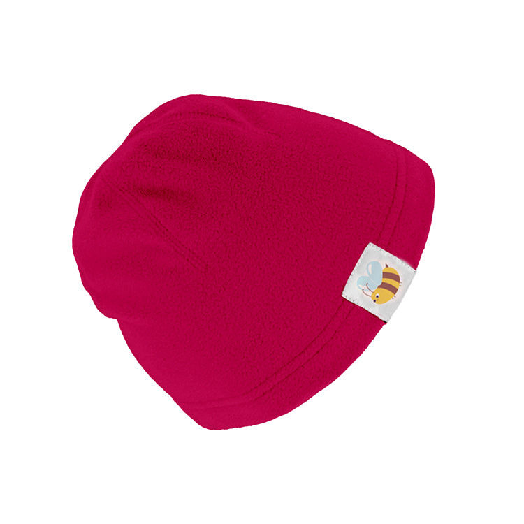 Fiebig Stoffmütze Fleece uni Cassis