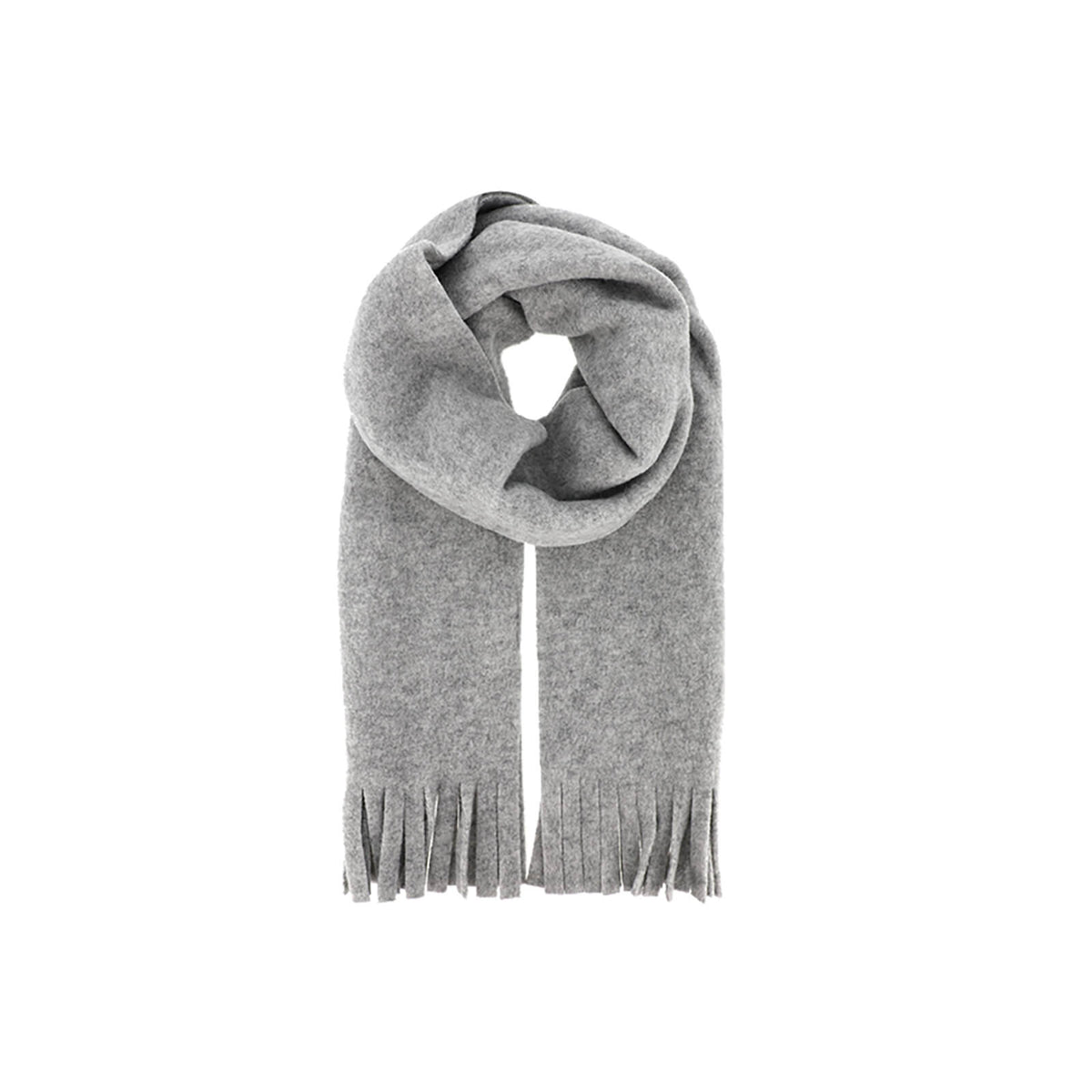 Fiebig Schal Fleece mit Fransen
