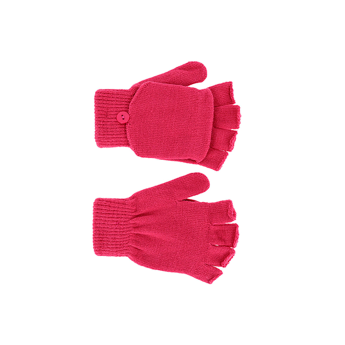 Fiebig Handschuhe Strick uni elastisch mit Fingerkappe