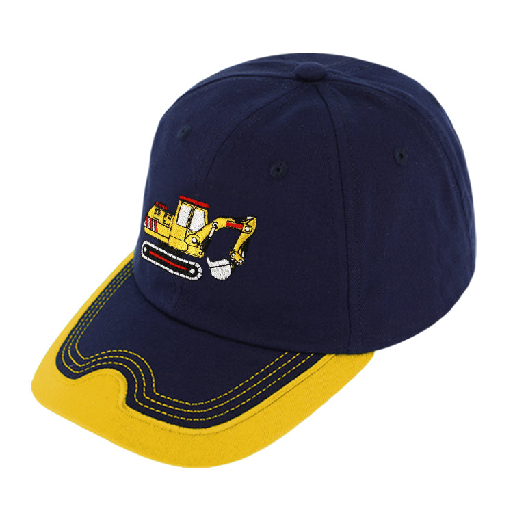Fiebig Baseball Cap zweifarbig mit Stickerei UV Schutz Curry – Gesamtansicht