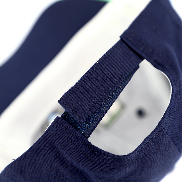 Fiebig Baseball Cap zweifarbig mit Stickerei UV Schutz Kiwi – Rückansicht