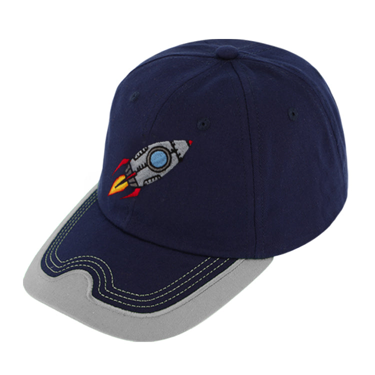 Fiebig Baseball Cap zweifarbig mit Stickerei UV Schutz Hellgrau – Gesamtansicht