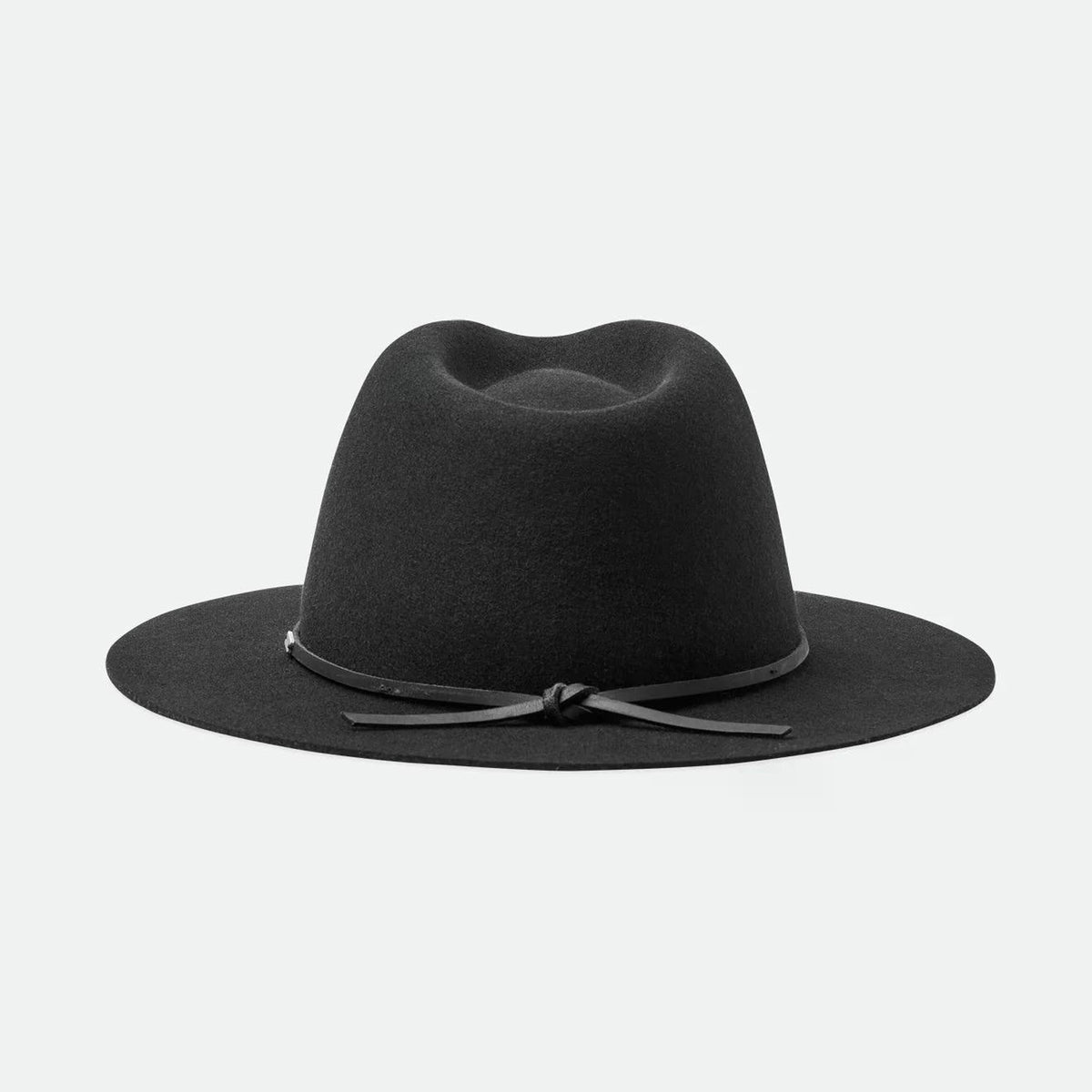 Brixton Wollfilzhut Wesley Fedora Schwarz
