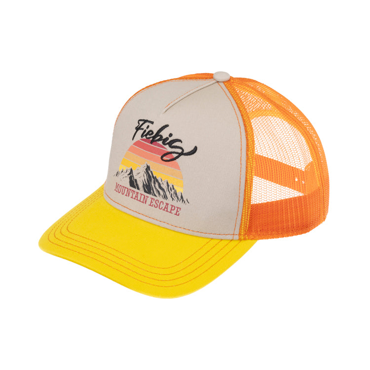 Truckercap Fiebig Mountain Escape Gelb