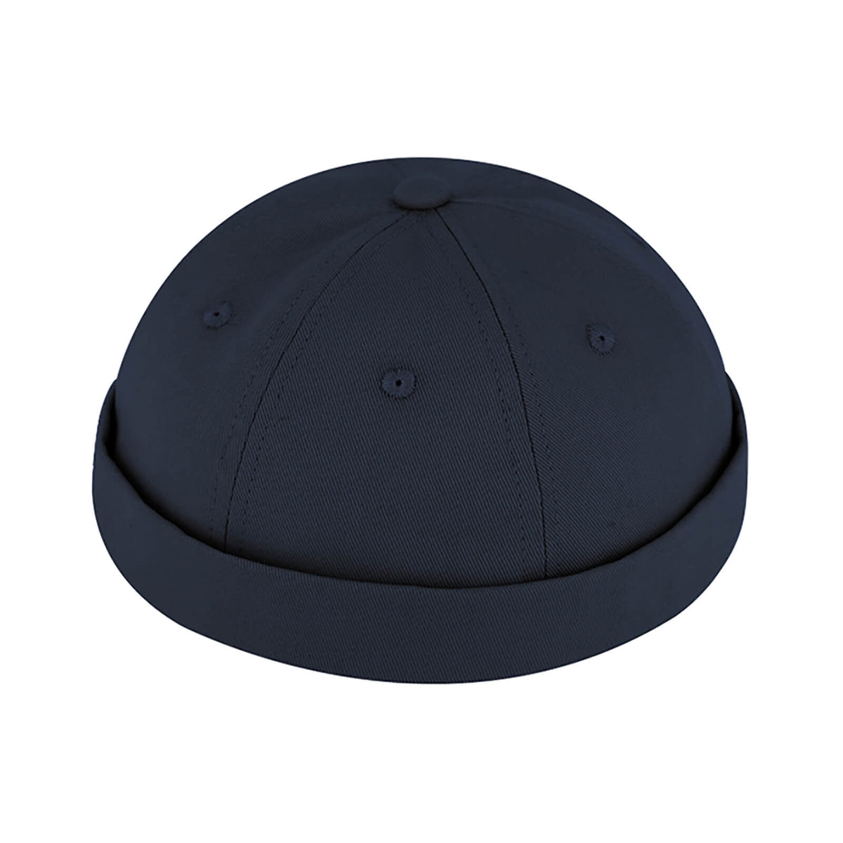 Fiebig Dockermütze Baumwolle uni UV Schutz Marineblau