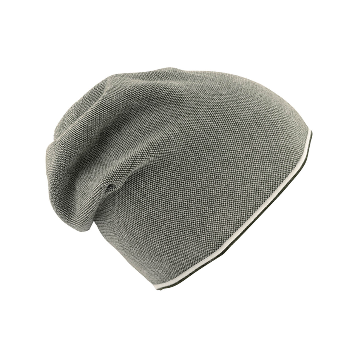 Fiebig Strickbeanie zweifarbig melange