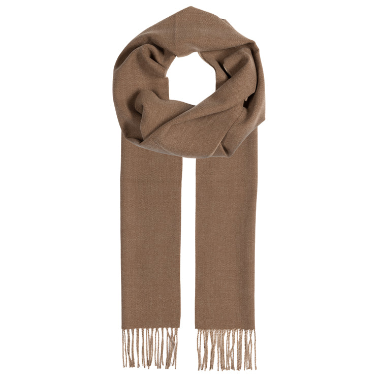 Fiebig Schal uni wendbar – Camel
