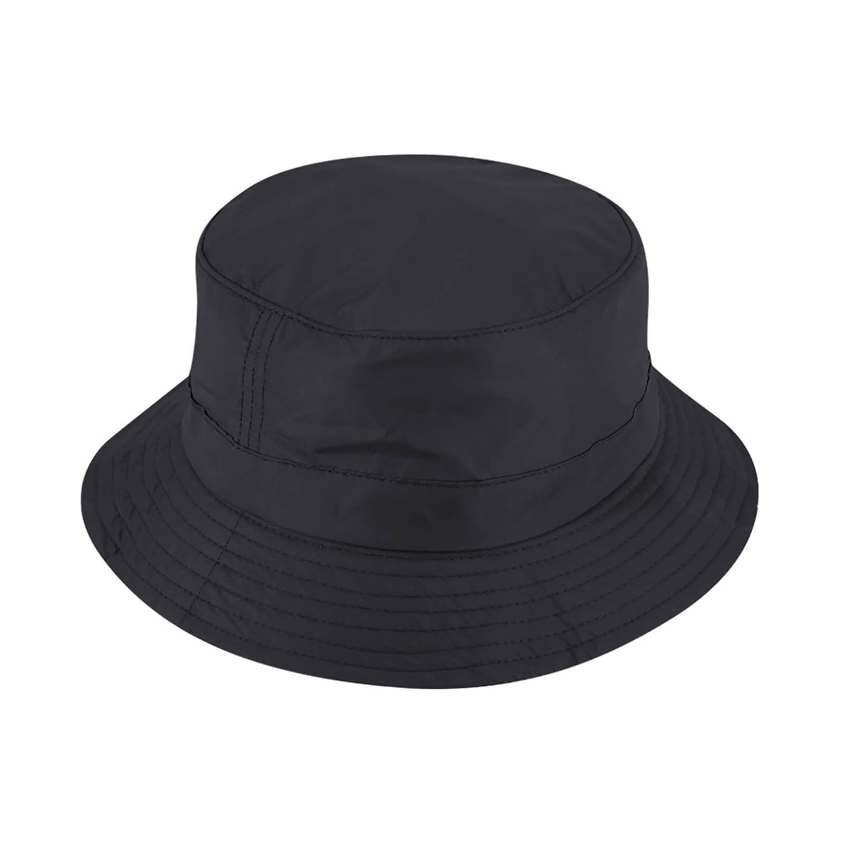Fiebig Fischerhut reversible Schwarz