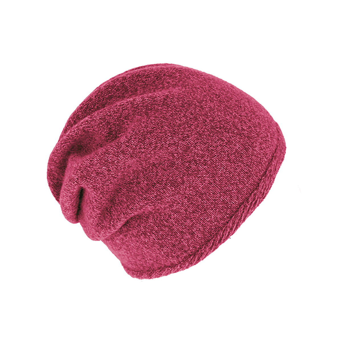 Fiebig Strickmütze Beanie Wolle melange