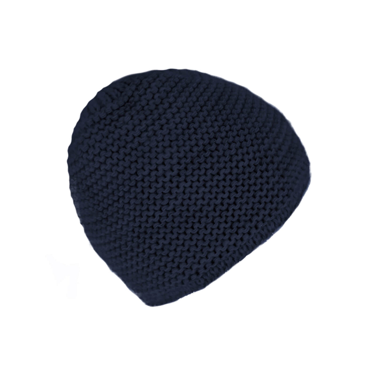 Fiebig Strickmütze Beanie Wolle uni