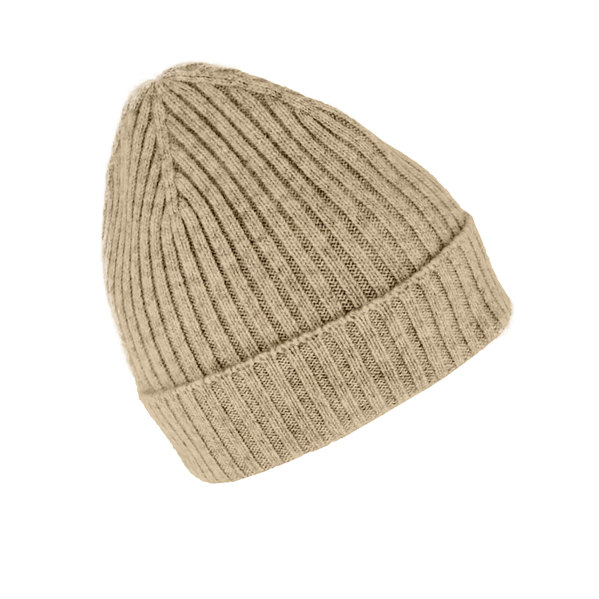Fiebig Strick Beanie Kaschmir uni
